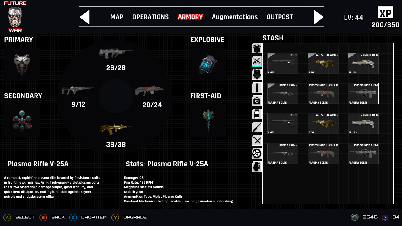 First Iteration Armory